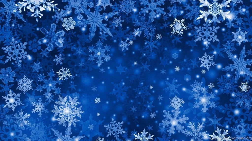 Download Wallpapers 1366x768 Snowflakes, Background, Bright ...