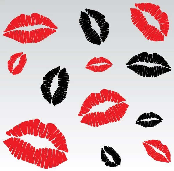 Lips And Eyes Vector Free Download