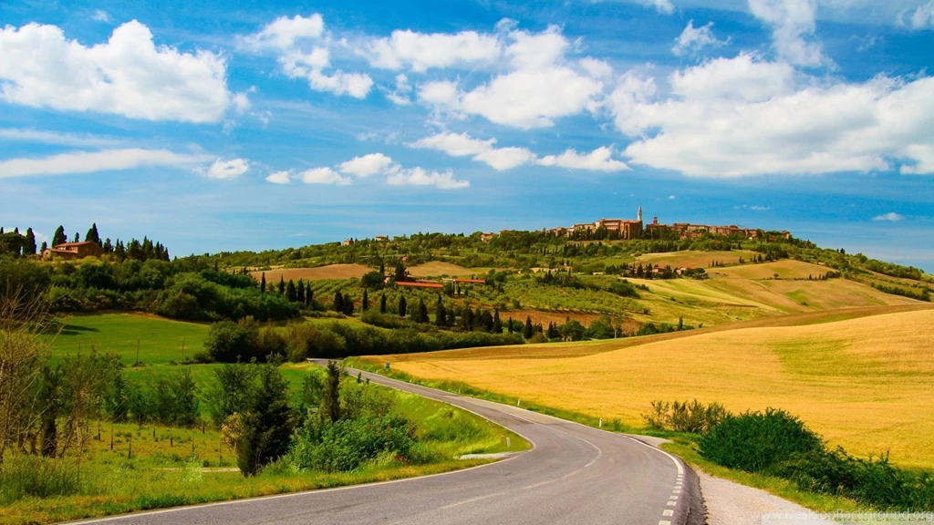 Road In Tuscany HD Wallpapers HD Wallpapers