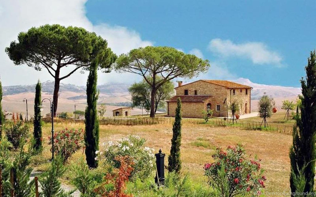 Tuscany Villa   Wallpaper.