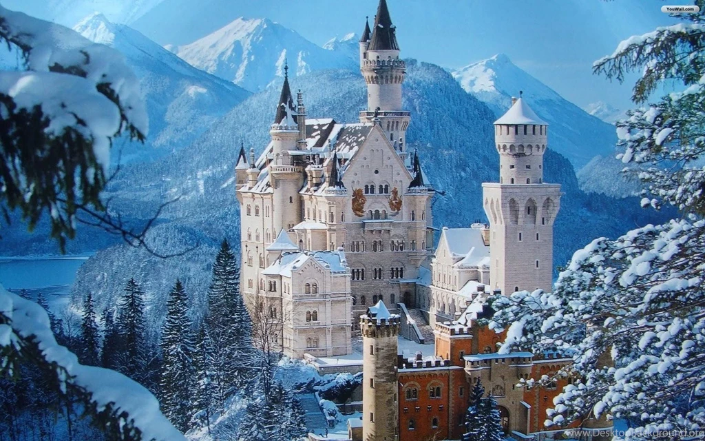 YouWall   Snowy Castle Wallpapers   Wallpaper,wallpapers,free ...