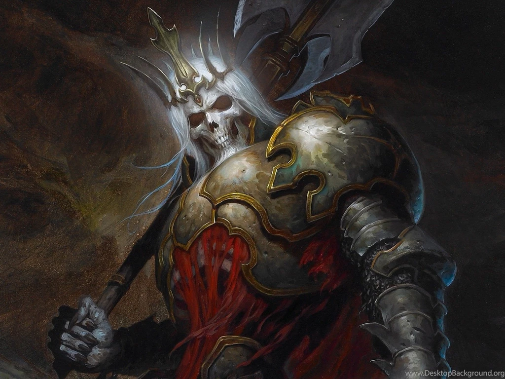 Skulls Video Games Diablo Artwork Diablo Iii Skeleton King ...