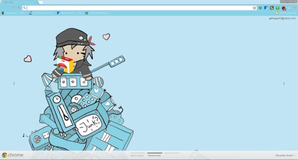 Google Chrome Backgrounds Anime Themes ~ Name For Complete IT Solutions