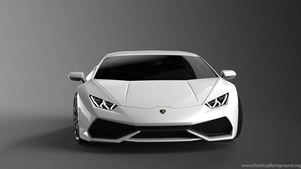 Lamborghini Huracan White Car Wallpapers CarsWall.net