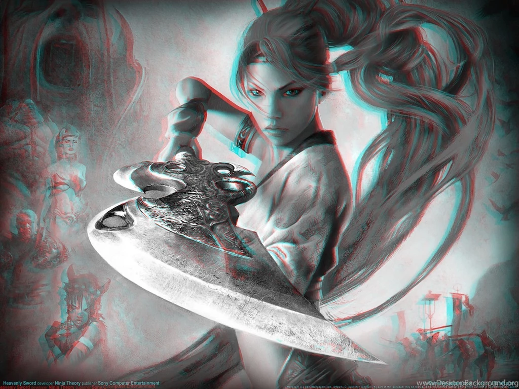 Heavenly Sword Anaglyph By X xxjasonxx x On DeviantArt