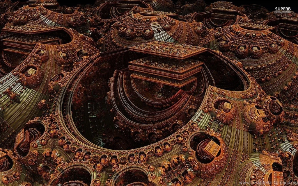 Fractal Rusty Design Wallpapers   3D Wallpapers