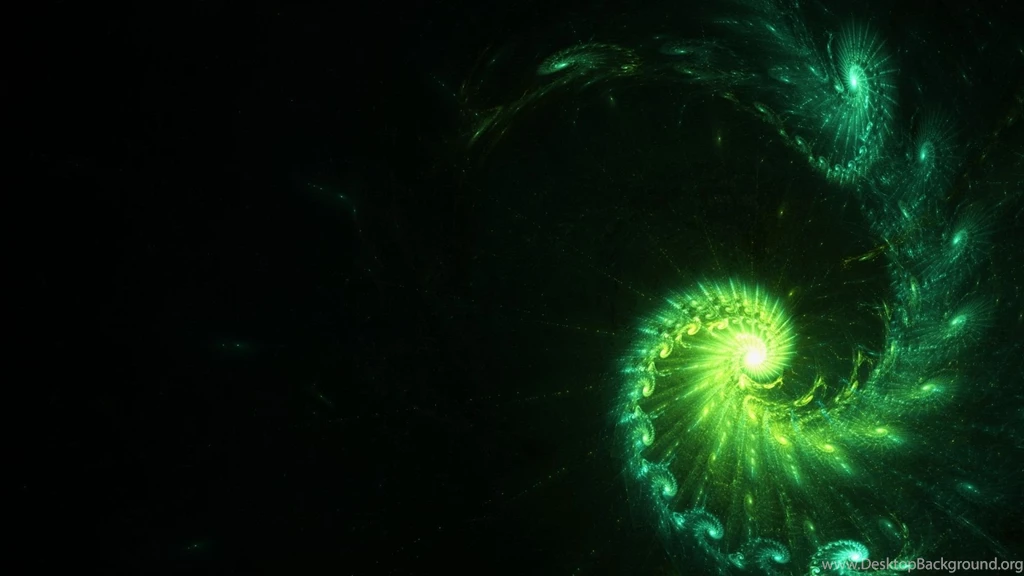 Green Fractal HD Wallpapers