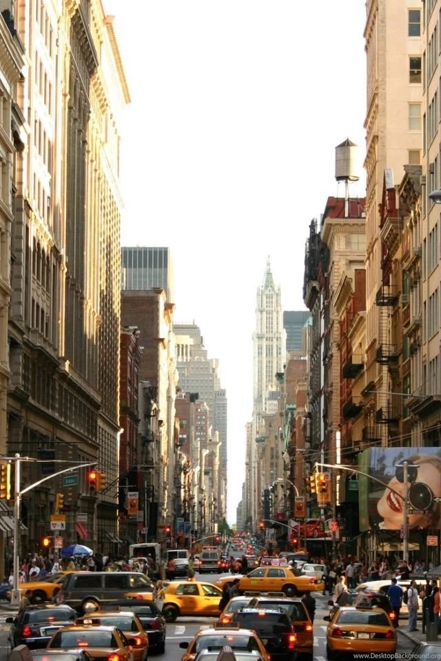 640x960 New York City Street Iphone 4 Wallpapers