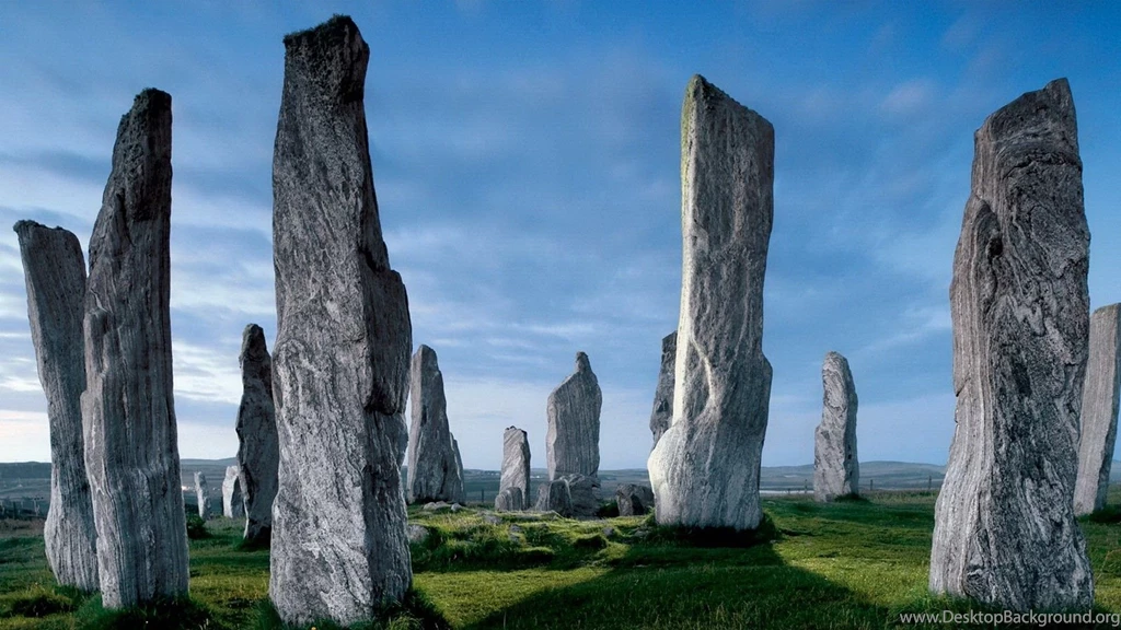 Landscapes Nature Stones Scotland Rock Formations Wallpapers ...