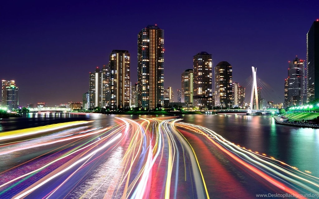 Beautiful Tokyo City Lights Wallpapers Wide HD