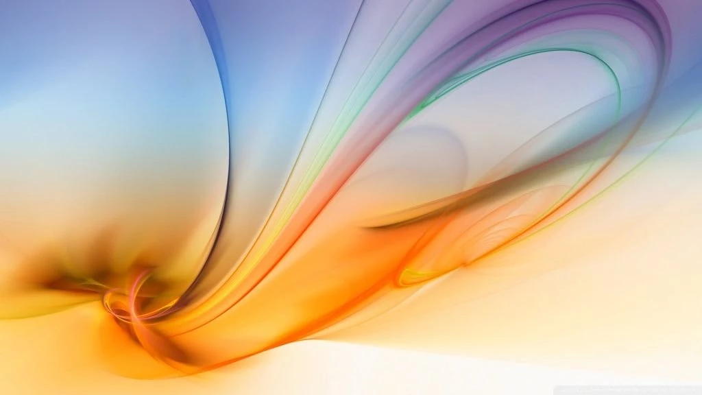Abstract Aurora Purple And Orange HD Desktop Wallpapers : High ...