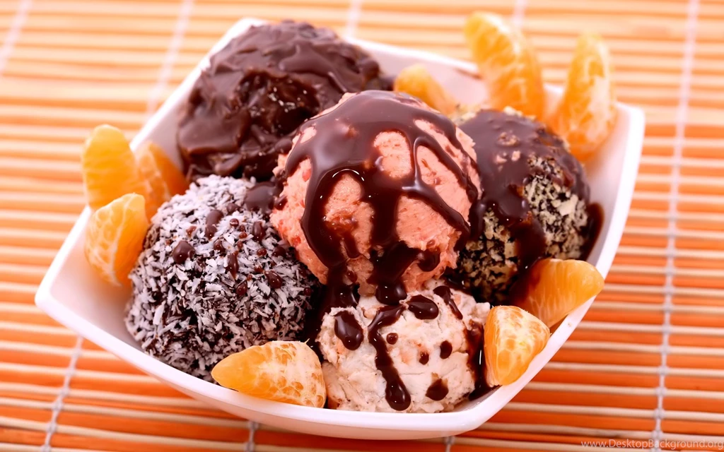 Different falours with chocolate ice cream hd wallpapers.jpg