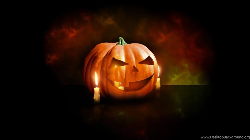 1366x768 Halloween Pumpkin Desktop PC And Mac Wallpapers