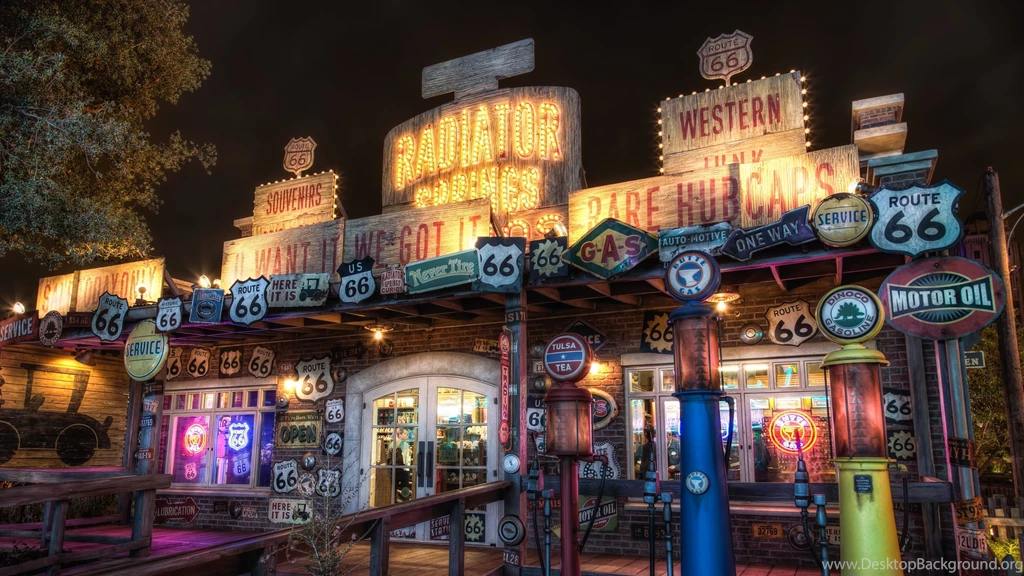 Radiator Springs Bar UHD Wallpapers