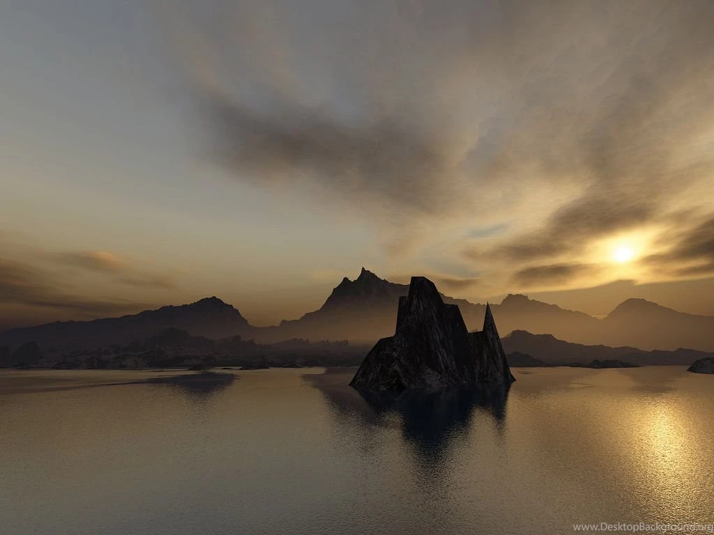 3d Terragen Fantasy Art Gallery: Landscape Wallpapers Desktop