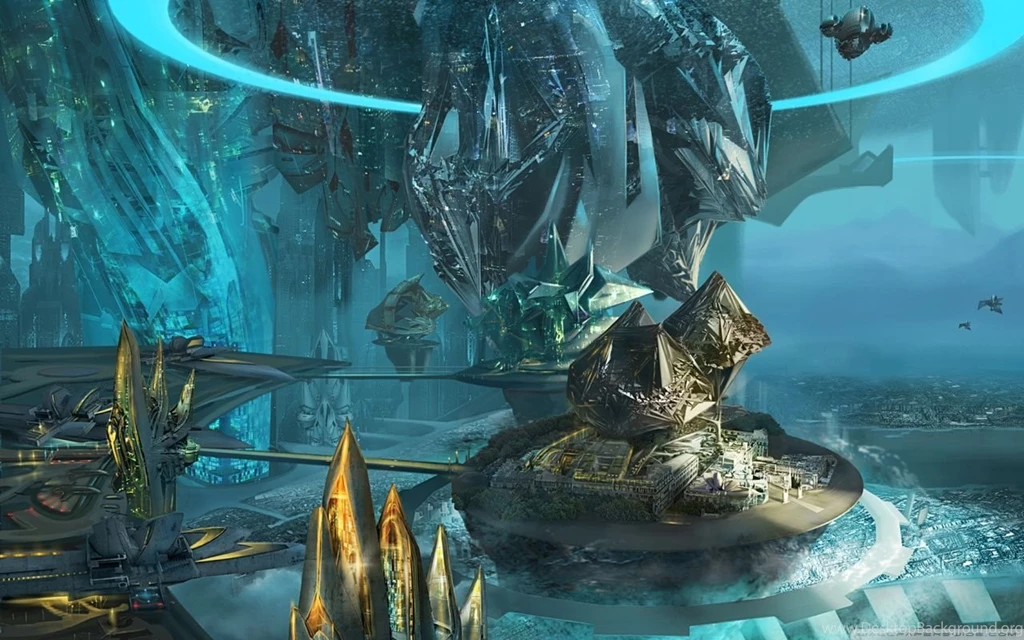 Futuristic World HD Desktop Wallpapers : Widescreen : High ...