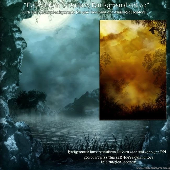 Folkvangar's Fantasy Backgrounds Vol. 02 : Folkvangar, Digital Art ...