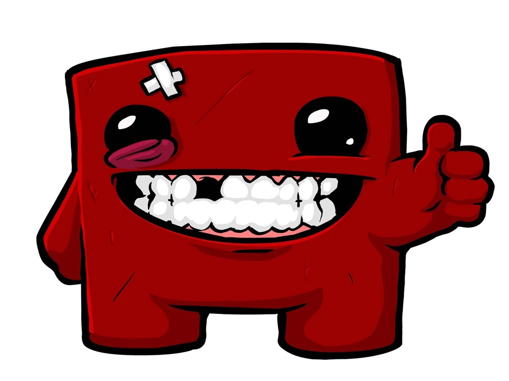 SUPER MEAT BOY Platform Animation Cartoon Humor Funny Nintendo (11 ...
