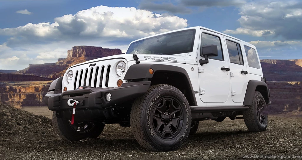 White Jeep Wrangler Wallpapers Image