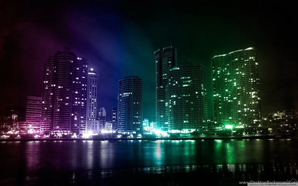 City Lights HD Desktop Wallpapers : Widescreen : High Definition ...