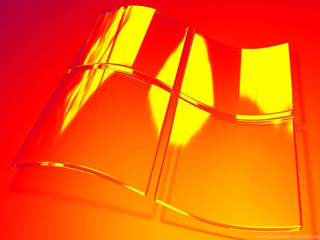 Free Windows Orange XP Computer Desktop Wallpapers