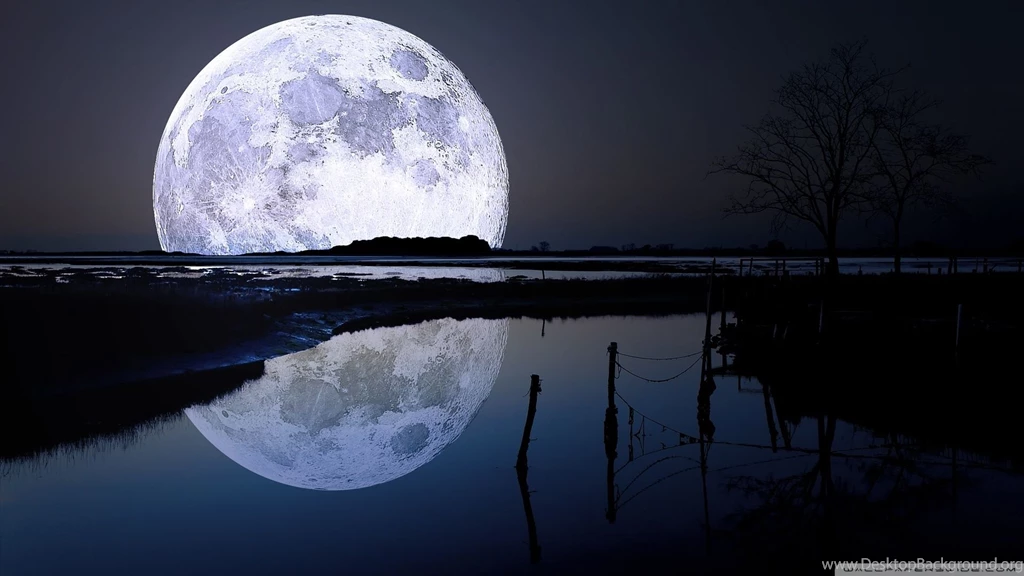 Full Moon Reflection Wallpapers Full HD [1920x1080]   Free ...
