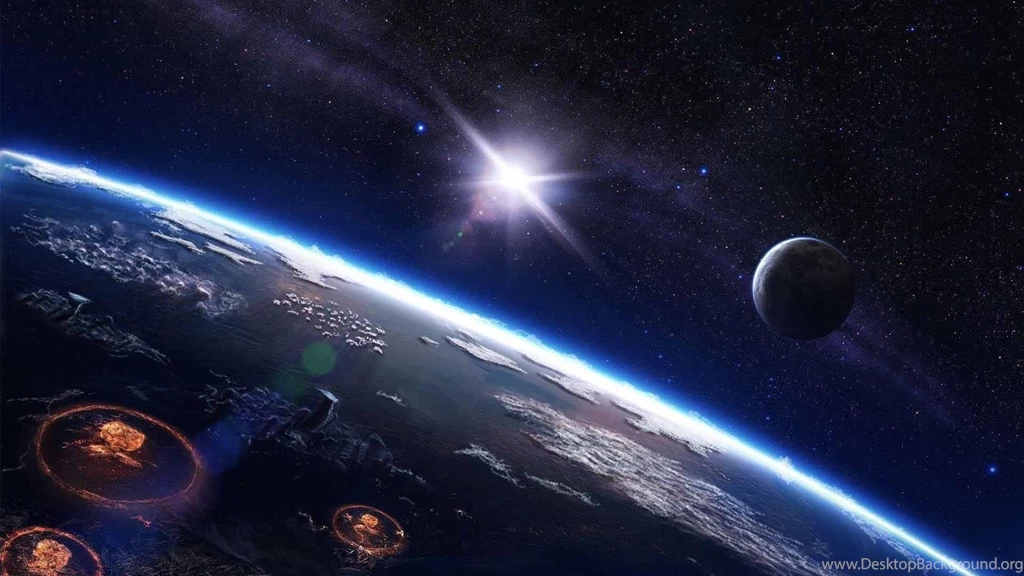 Earth And Stars Wallpapers