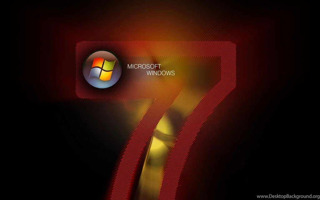 Download Wallpapers 1920x1200 Windows 7, Microsoft, Red, Logo ...