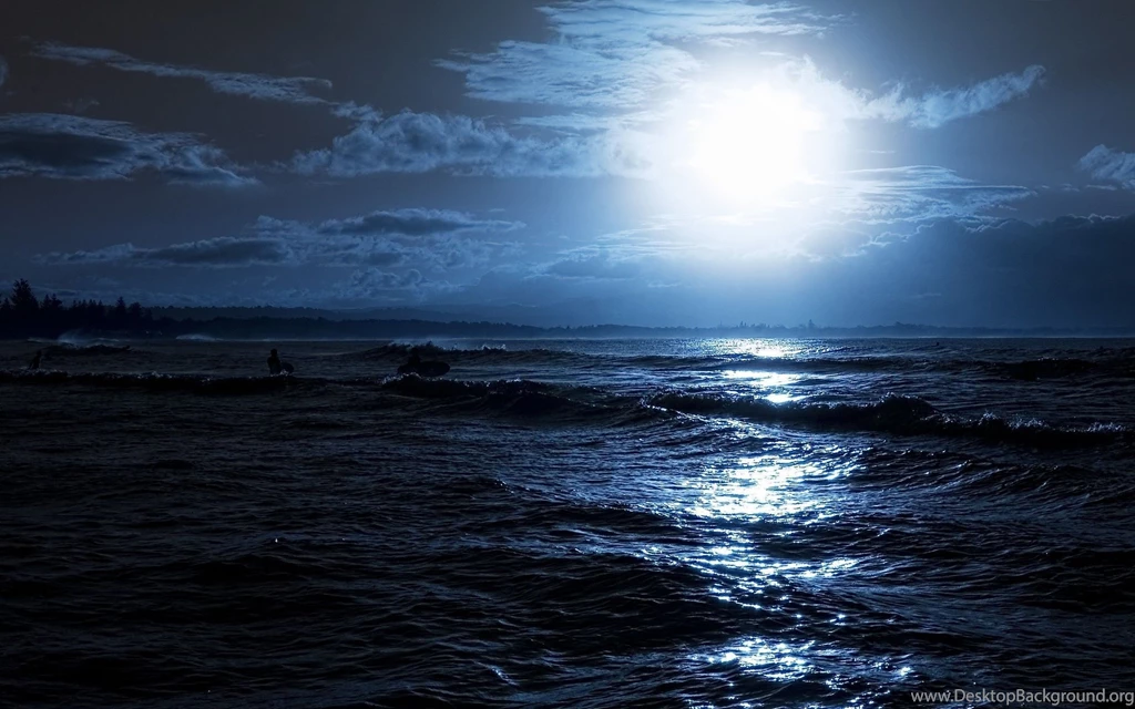 Moon Sea Desktop Wallpaper, Moon Sea Images, New Wallpapers