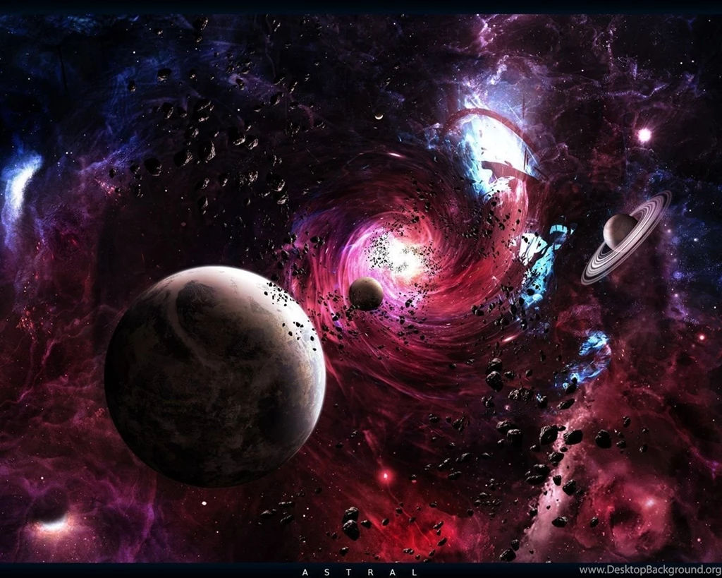 Planetary Space Vortex Wallpapers