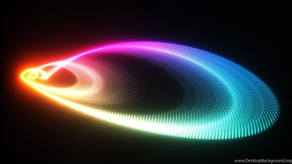 Abstract Black Backgrounds Neon Light Wallpapers