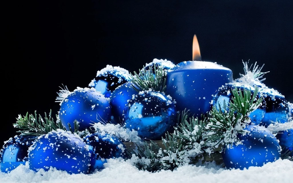 1440x900 Christmas Candle Wallpapers
