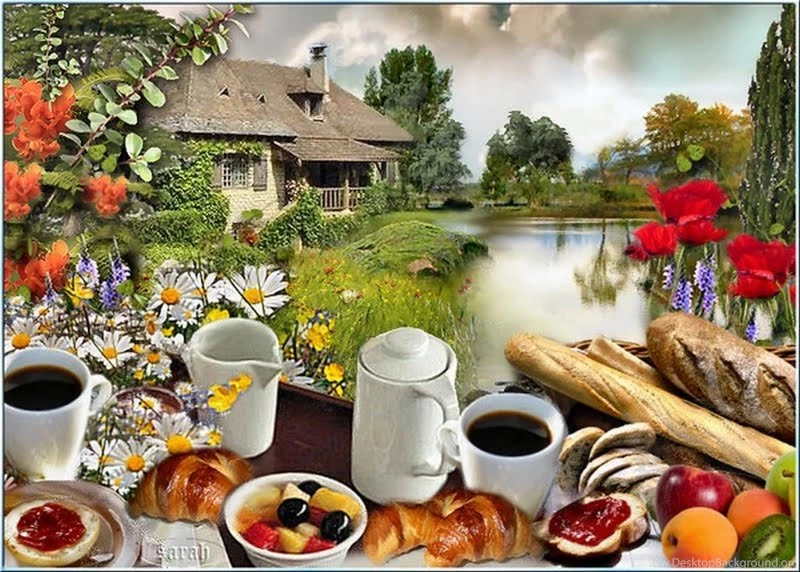 FRENCH BREAKFAST Wallpapers