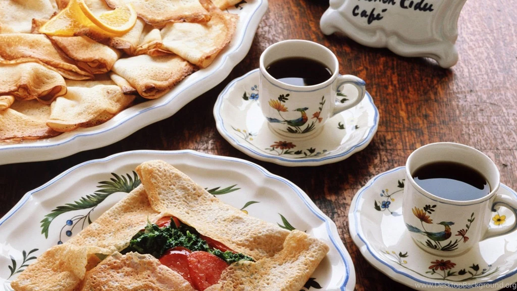 Download Wallpapers 2048x1152 Pastries, Coffee, Breakfast HD HD ...