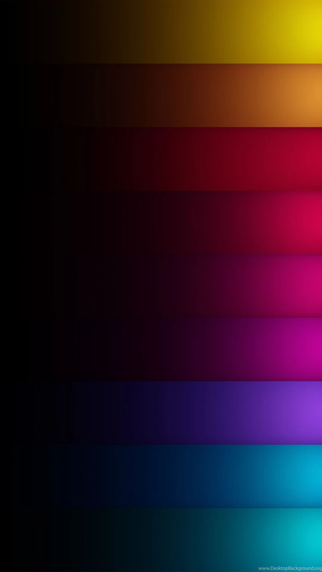 Rainbow Black Galaxy S4 Wallpapers (1080x1920)