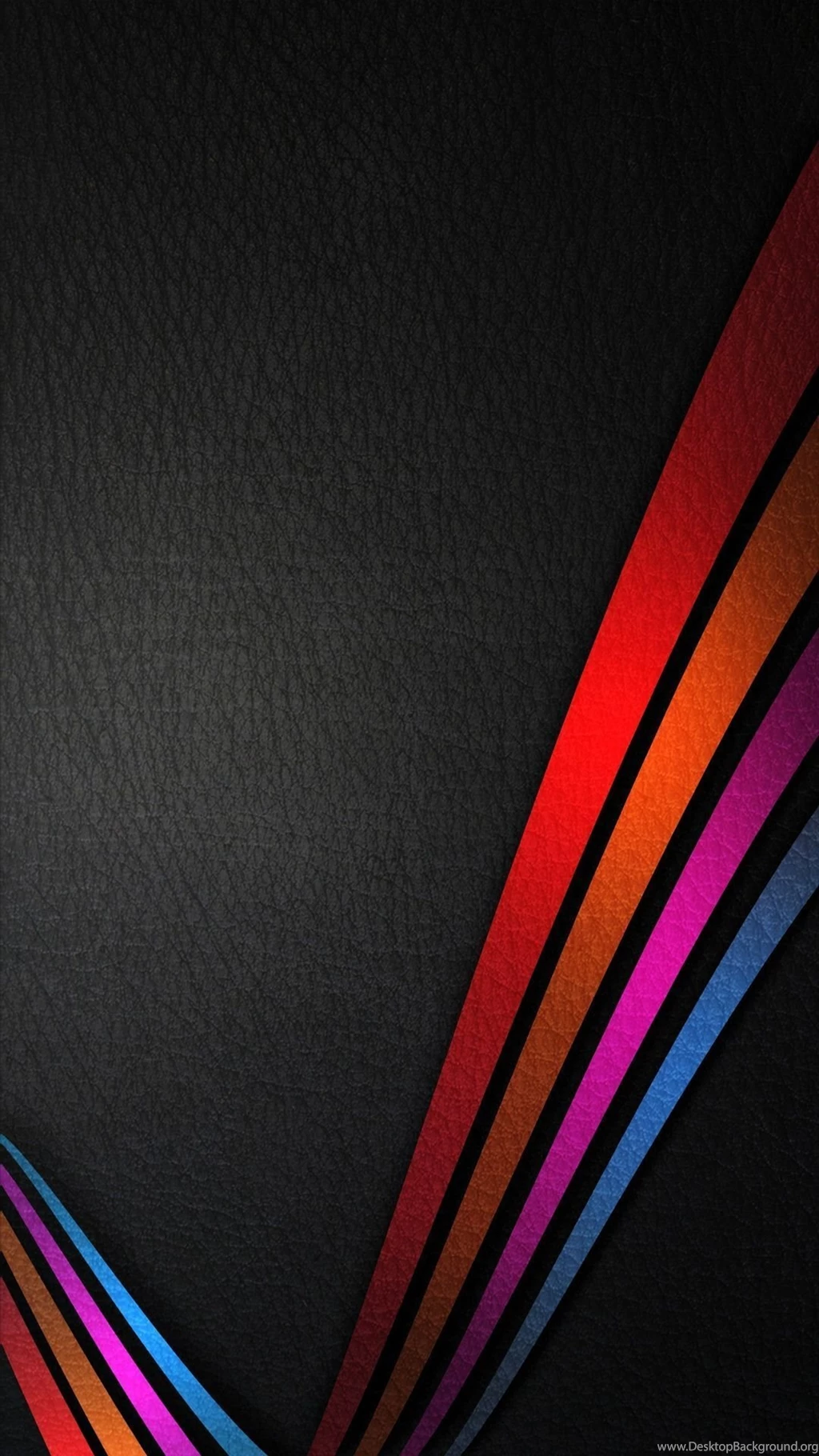 Wallpapers For Galaxy Black Leather Pattern