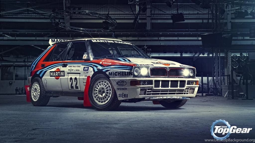 Lancia, Integrale, Sports Car, Martini Racing, Top Gear, Delta, Hf ...