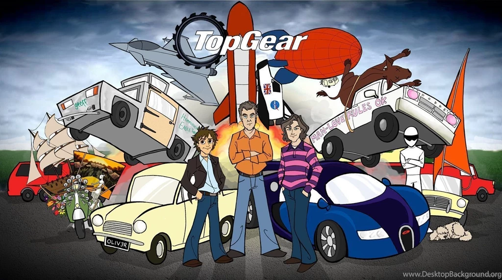 This Wallpapers Depicts The Show So Perfectly : TopGear