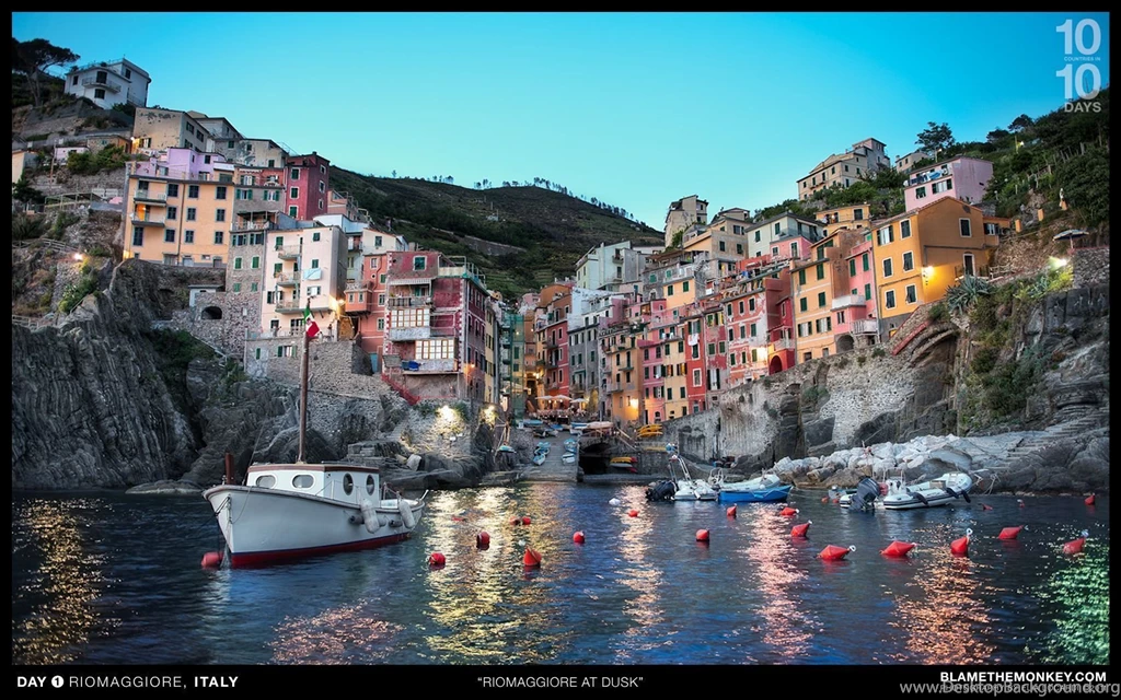 10 Countries In 10 Days From Google+ Day One Riomaggiore, Cinque ...