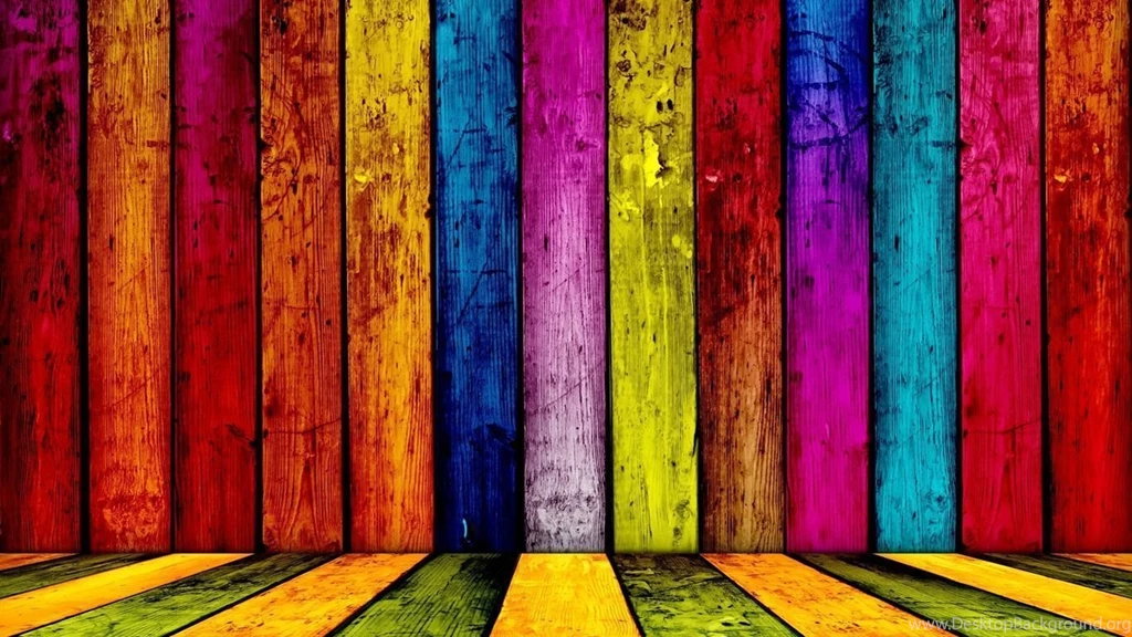 Colorful Wooden Abstract Wallpapers