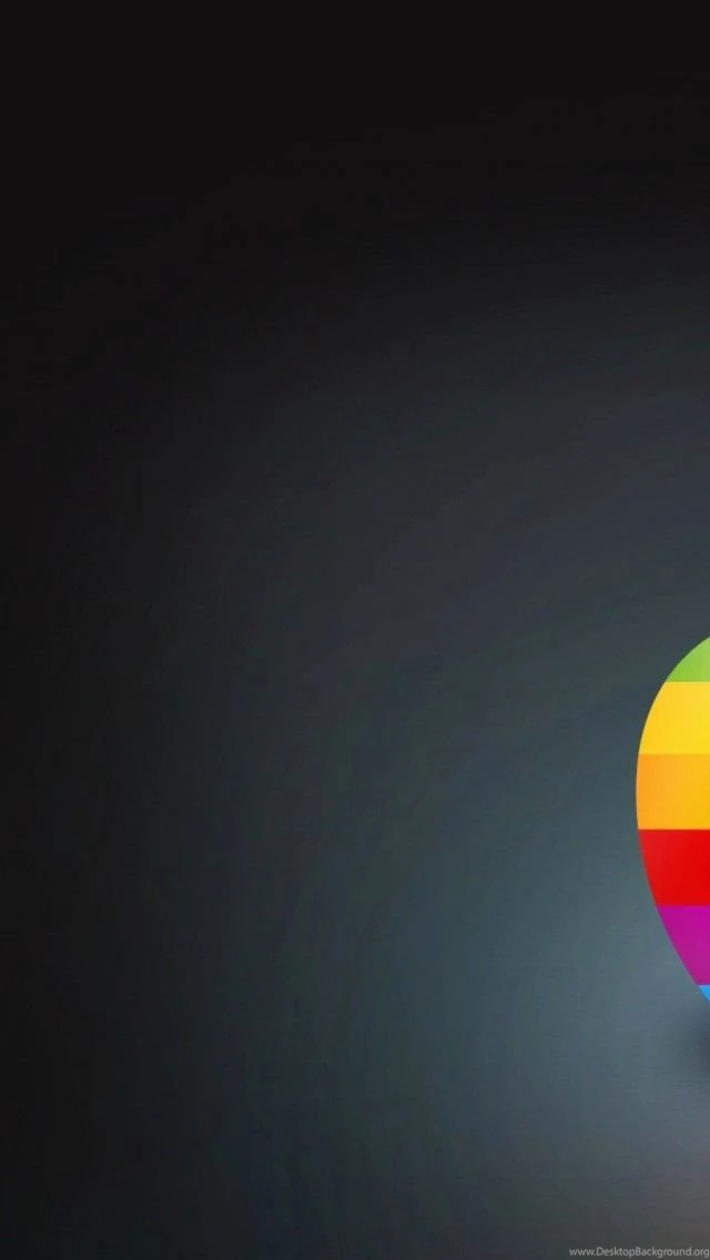 Apple Mac Brand Logo Striped Multicolored Hd Wallpapers ...