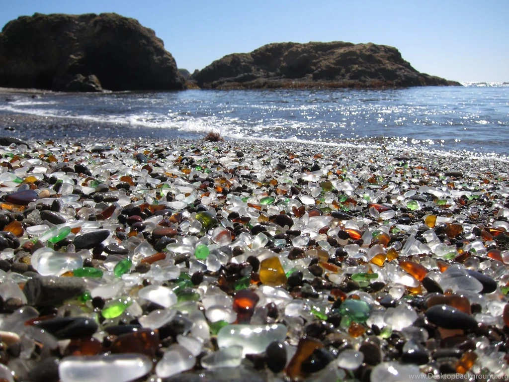 Glass Beach California Wallpapers Desktop Backg