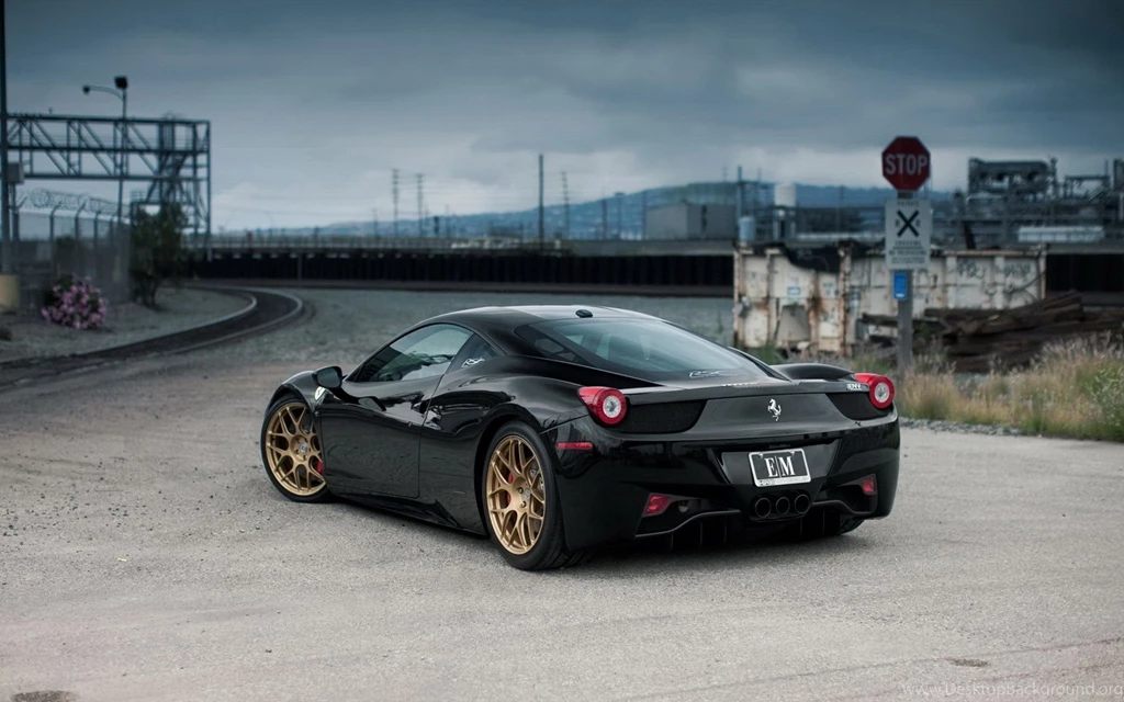 Black Ferrari Wallpapers