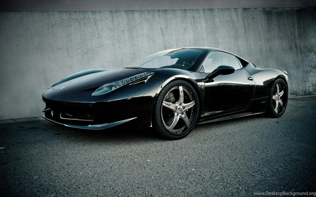 Black Ferrari 458 Italia Wallpapers HD HD Wallpapers