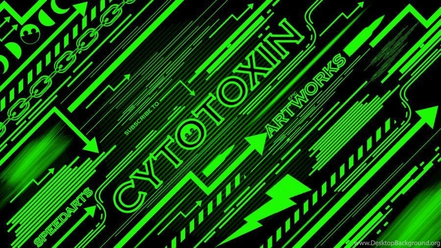 Green And Black Wallpapers By CytotoxinArtworks On DeviantArt