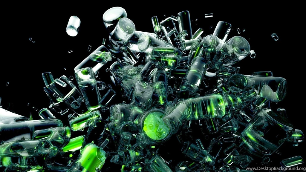 Green Crystal Wallpapers 23914