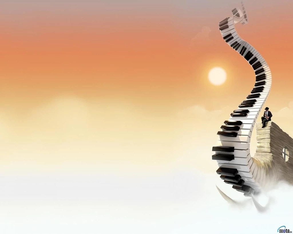 Download Wallpapers Elephant's Trunk As Piano Keys (1280 X 1024 ...