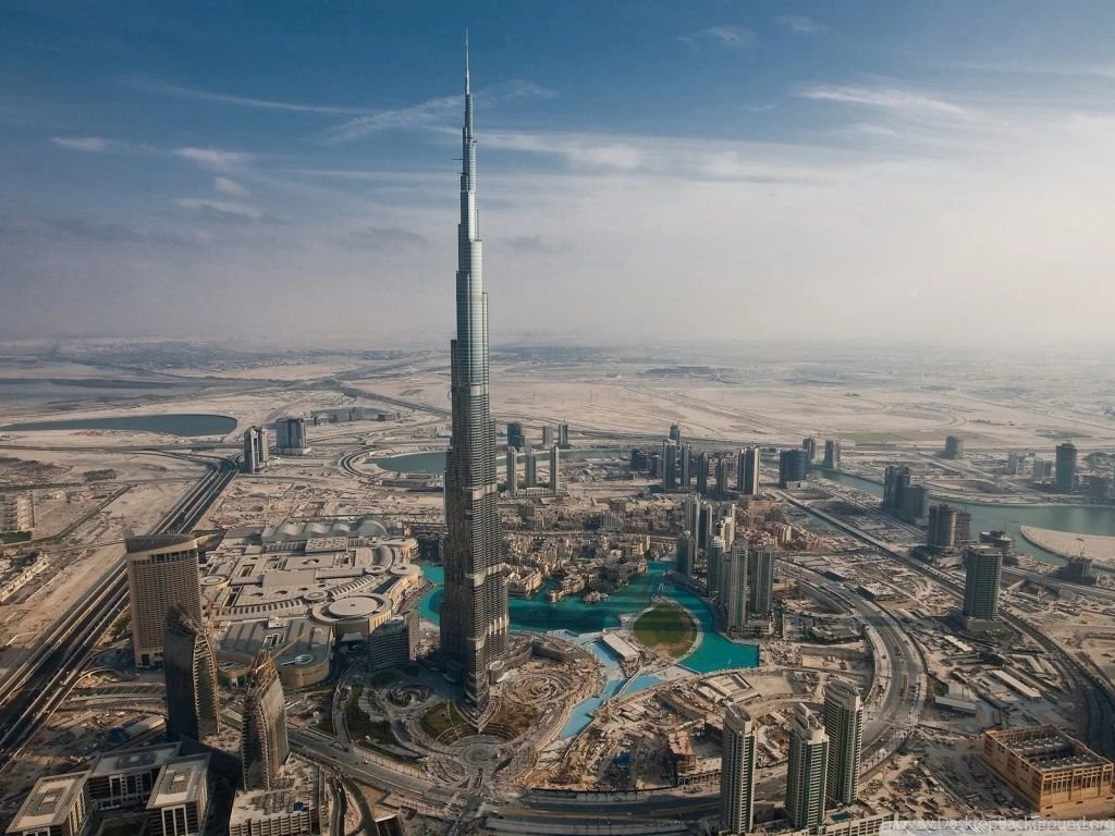 Burj Khalifa, Dubai, United Arab Emirates HD Desktop Wallpapers ...