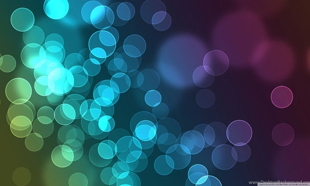 Colorful Circles Of Light HD Desktop Wallpapers : Widescreen : High ...