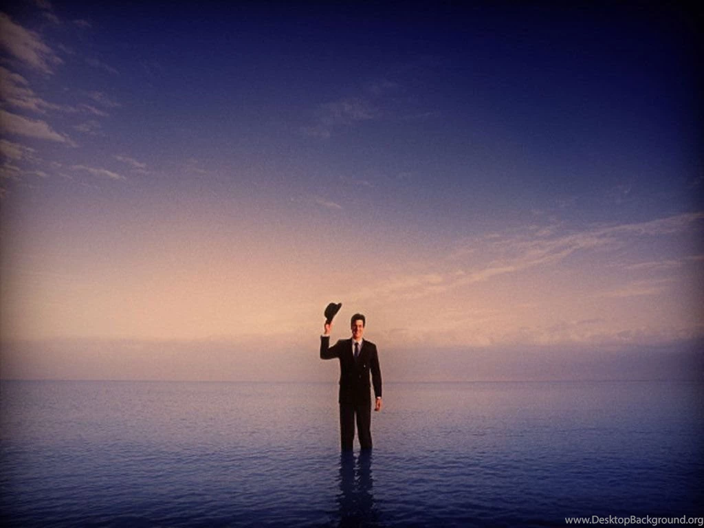 Businessman Having A Paddle Digital Art Abstract Wallpapers Image